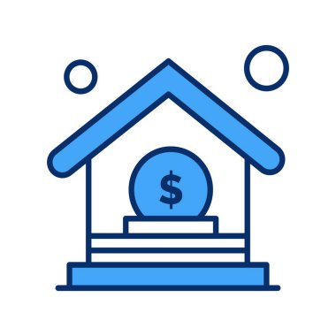 Vektör Ev simgesi illüstrasyonu