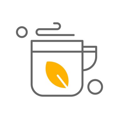 Vektör Kahve Simgesi illüstrasyonu