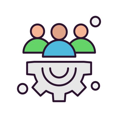 Vektör ayarı Simge illüstrasyonu