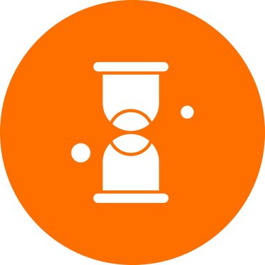 vektör kum saati simgesi illüstrasyonu