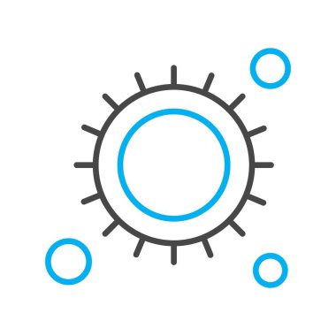 vektör illüstrasyon güneş simgesi