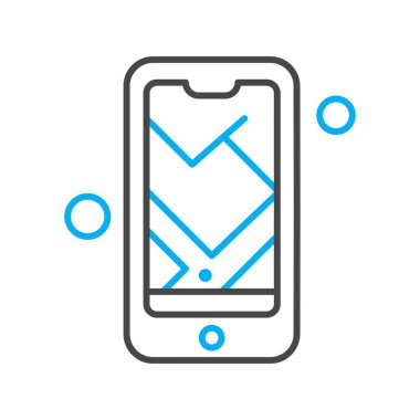  Vektör Mobil simge illüstrasyonu