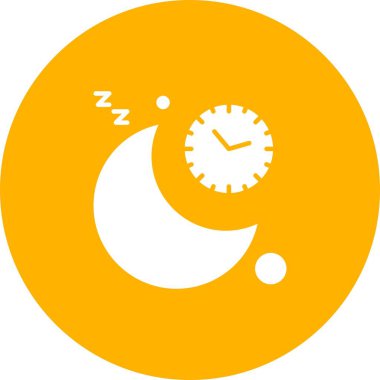 vektör ay simgesi illüstrasyonu