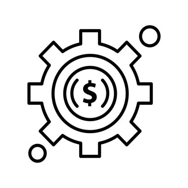Vektör ayarı Simge illüstrasyonu