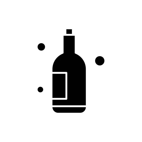 Vector Alcohol Icon Illustration — Stock Vector