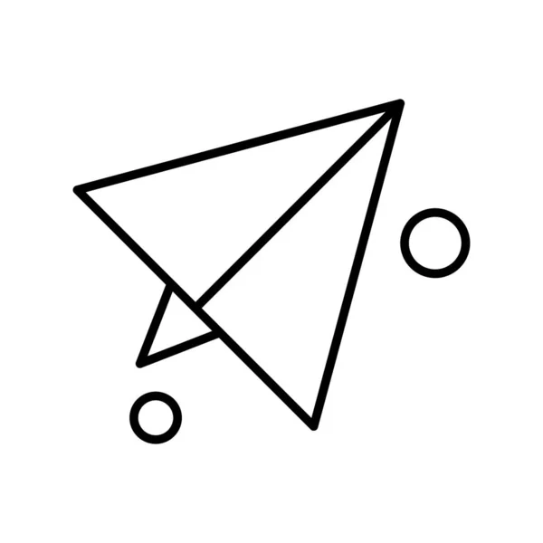 Vektor Papier Symbol Illustration — Stockvektor