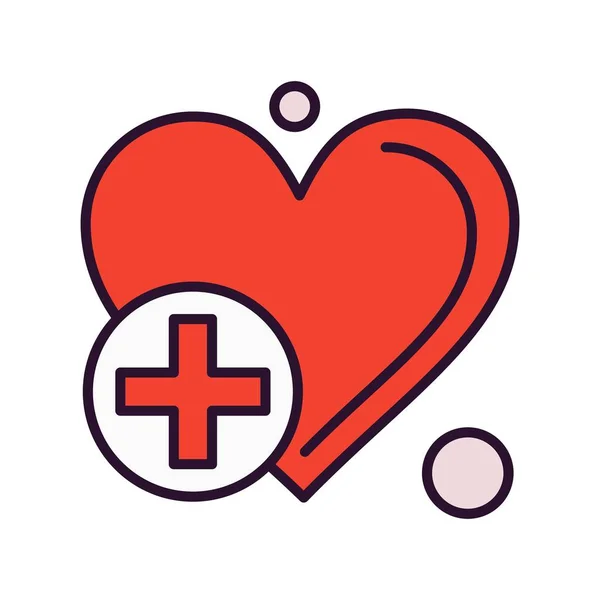 Vector Heart Icon Illustration — Stock Vector