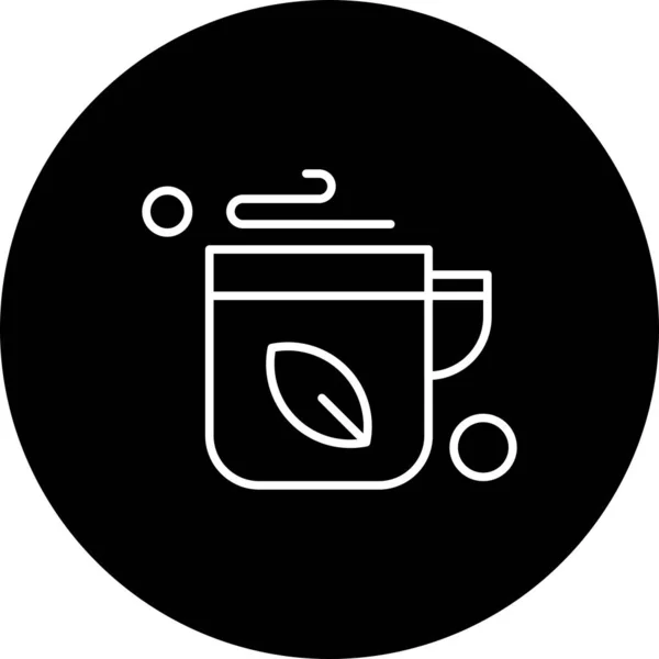 Vector Coffee Icon Illustration — Stock Vector