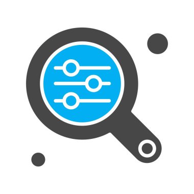 vektör Arama Simgesi illüstrasyonu