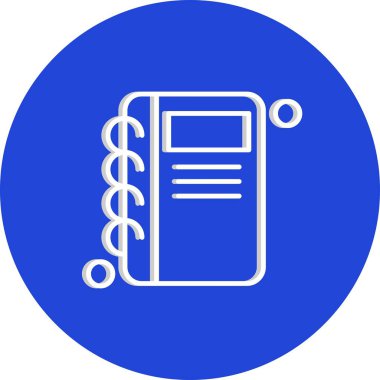 kitap simgesi vektör illüstrasyonu