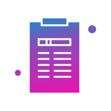 Vektör belgesi Simge illüstrasyonu