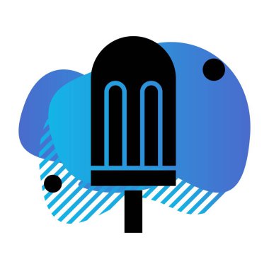  Dondurma ico vektörü.