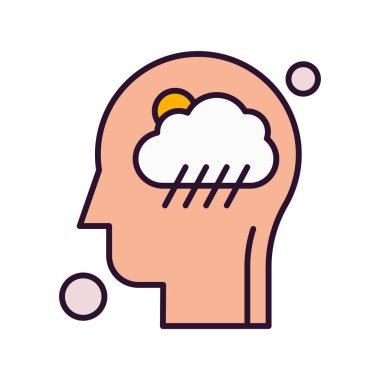  vektör Bulut simgesi illüstrasyonu