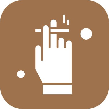  vektör Sigara Simgesi illüstrasyonu