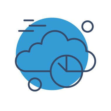  vektör pasta çizelgesi simgesi