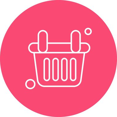 Sepet Simgesi vektör illüstrasyonu