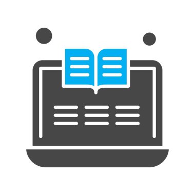 vektör dizüstü simgesi illüstrasyonu