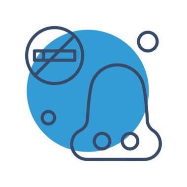 vektör burun Simgesi illüstrasyonu