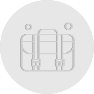  vektör evrak çantası simgesi illüstrasyonu