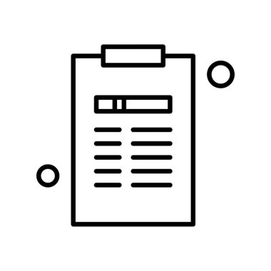 Vektör belgesi Simge illüstrasyonu