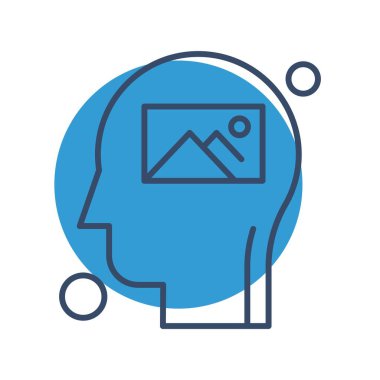 Vektör galerisi simgesi illüstrasyonu