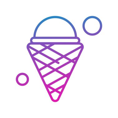 Dondurma ico vektörü.