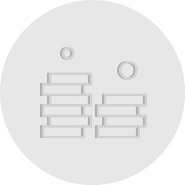 vektör sikkeleri Simge illüstrasyonu