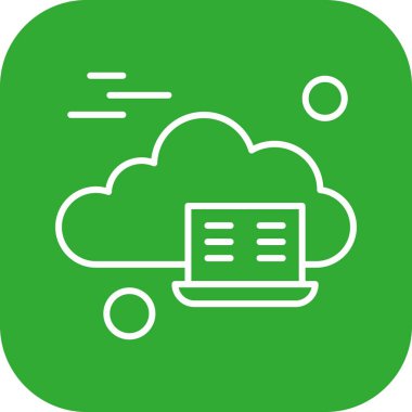 vektör dizüstü simgesi illüstrasyonu