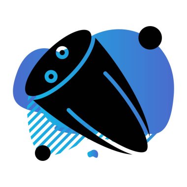 vektör Salatalık simgesi çizimi