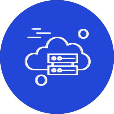 vektör sunucu illüstrasyonu