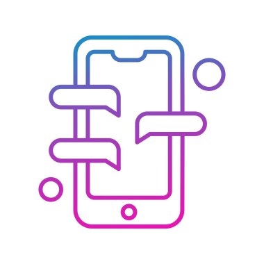  Vektör Mobil simge illüstrasyonu