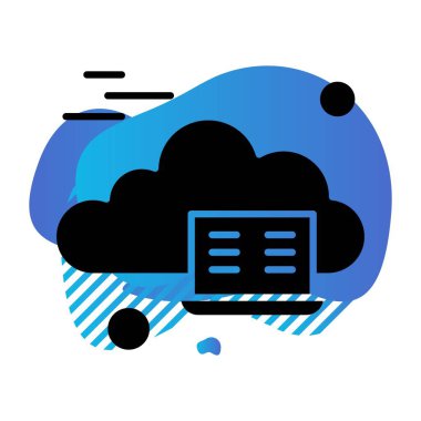 vektör dizüstü simgesi illüstrasyonu