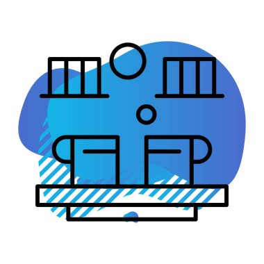 Vektör Kahve Simgesi illüstrasyonu