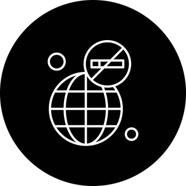 vektör Dünya simgesi illüstrasyonu