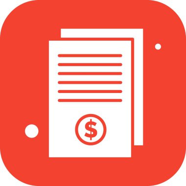 Vektör belgesi Simge illüstrasyonu