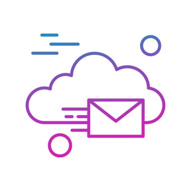 vektör posta simgesi illüstrasyonu