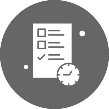 Vektör belgesi Simge illüstrasyonu