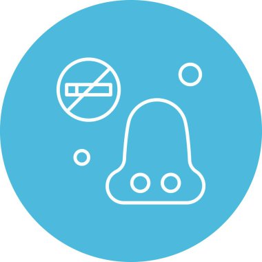 vektör burun Simgesi illüstrasyonu