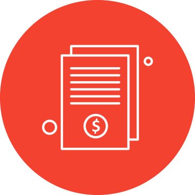 Vektör belgesi Simge illüstrasyonu