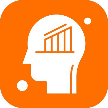 vektör insan başı ve çubuk resimleme