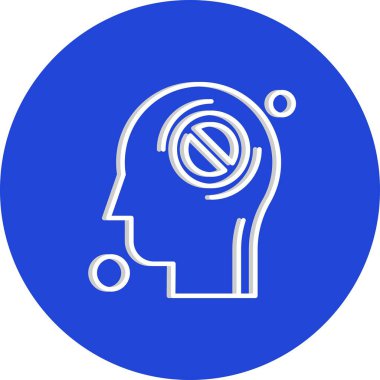 vektör yasaklı simge illüstrasyonu