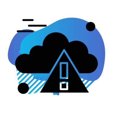 vektör Uyarı simgesi illüstrasyonu