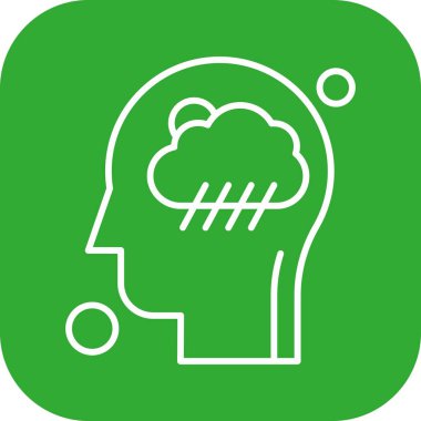  vektör Bulut simgesi illüstrasyonu