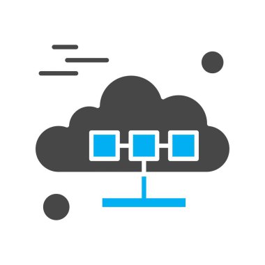 vektör sunucu illüstrasyonu