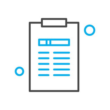 Vektör belgesi Simge illüstrasyonu