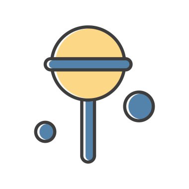 Şekerleme ikonu illüstrasyonu