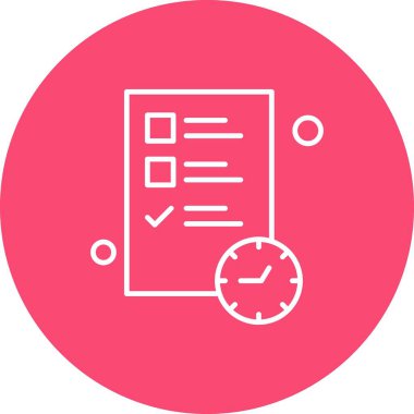 Vektör belgesi Simge illüstrasyonu