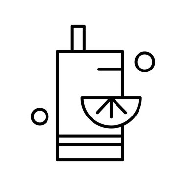 vektör içeceği resimleme