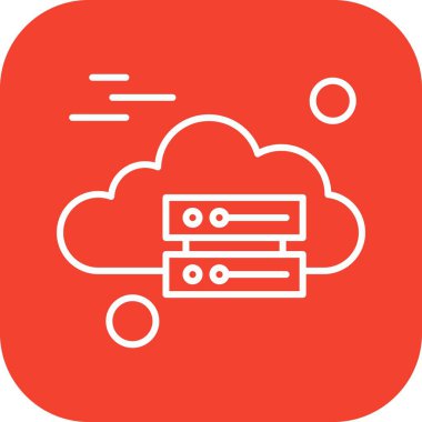 vektör sunucu illüstrasyonu