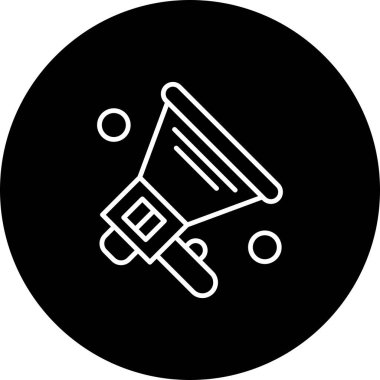 vektör sözcüsü Simgesi illüstrasyonu